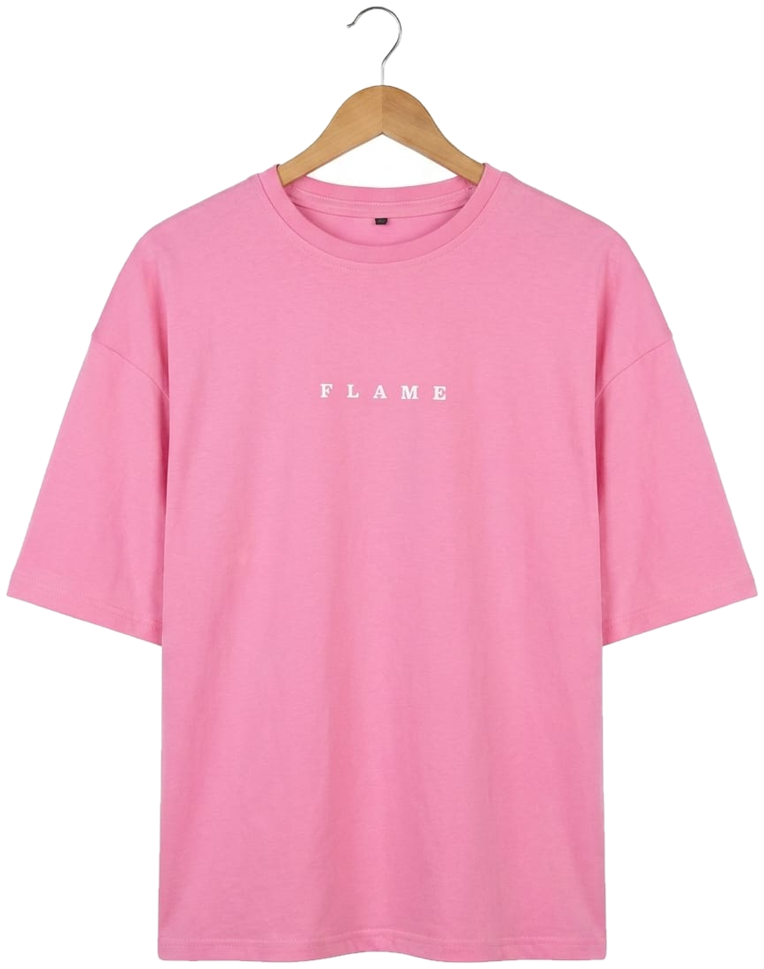 Flame Tee (Pink)