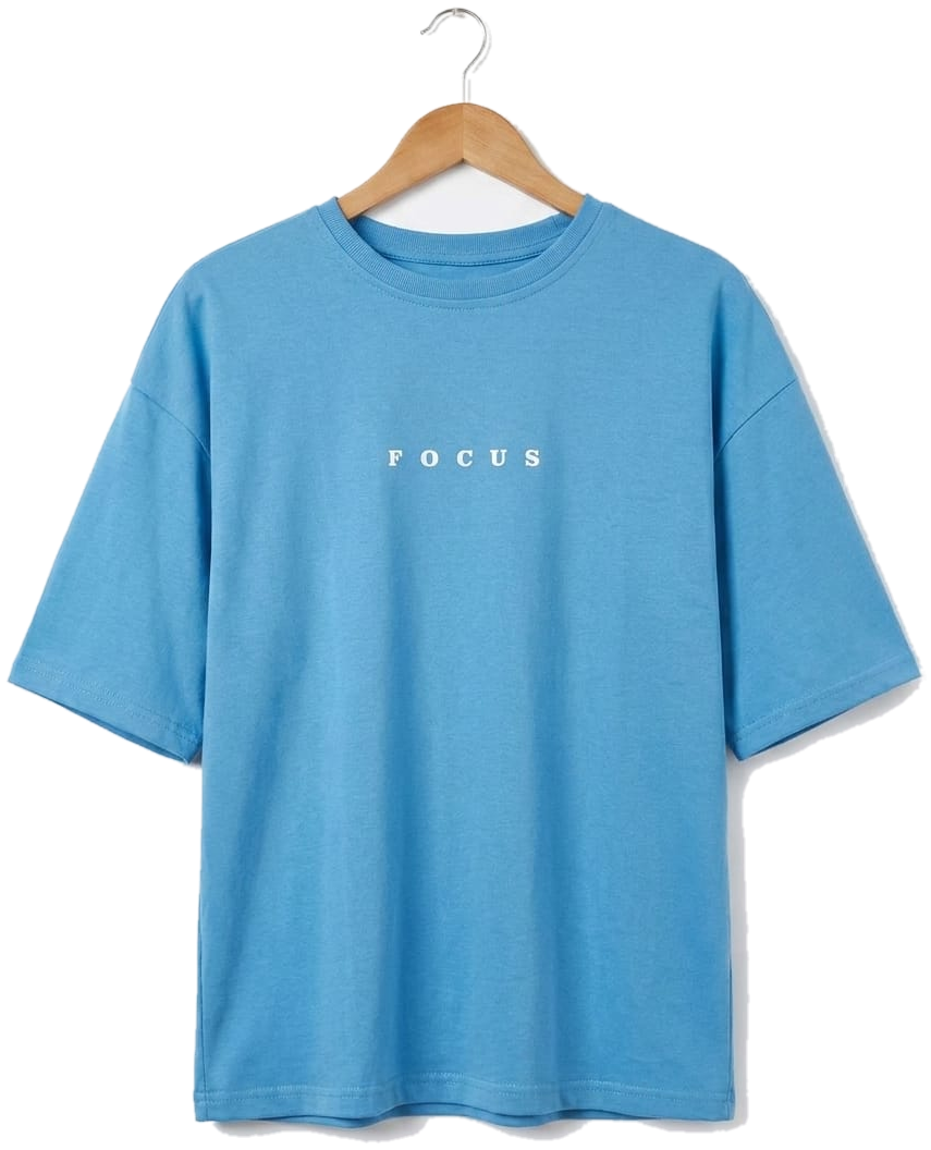 Focus Tee (Blue)